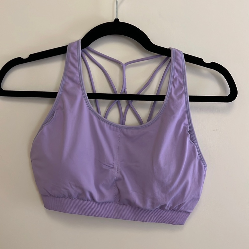 Fabletics sports bra, size large